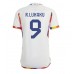 Cheap Belgium Romelu Lukaku #9 Away Football Shirt World Cup 2022 Short Sleeve
